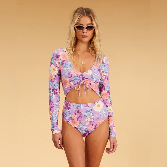 Billabong x Salty Blonde Floral Dream Bodysuit - Picture 6 of 6